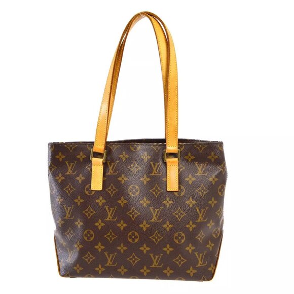 Auth Louis Vuitton CABAS PIANO HAND TOTE BAG PURSE MONOGRAM M51148 - Picture 1 of 8
